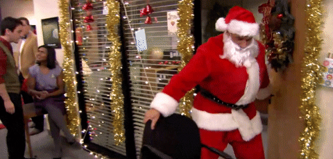 The Office Christmas GIF by NBC