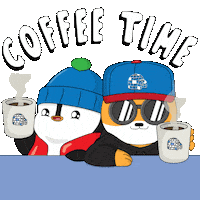 Good Morning Cat Sticker by Pudgy Penguins