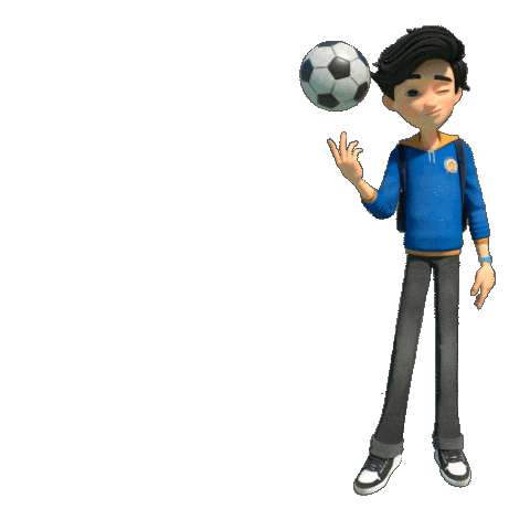 Futbol Top Sticker by Outline Animation And Games