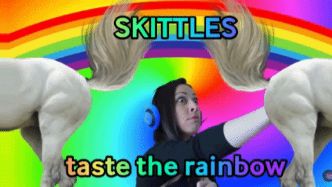 8Bites giphygifmaker giphyattribution unicorn youtuber GIF