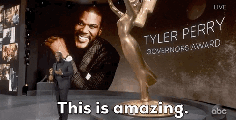Tyler Perry Wow GIF by Emmys