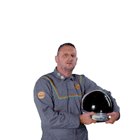 Go Team Space Sticker by Tim Robinson