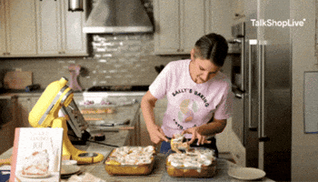 Baking Cinnamon Roll GIF by TalkShopLive