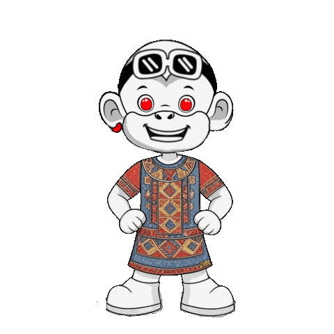 Alegría Andina Sticker by Zhot Shop