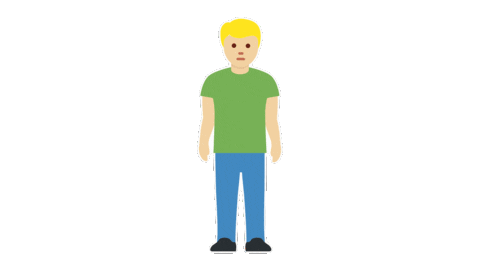 emojivid giphyupload man emoji activity Sticker