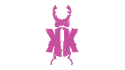 wakken pink deportistas escarabajo wakken Sticker