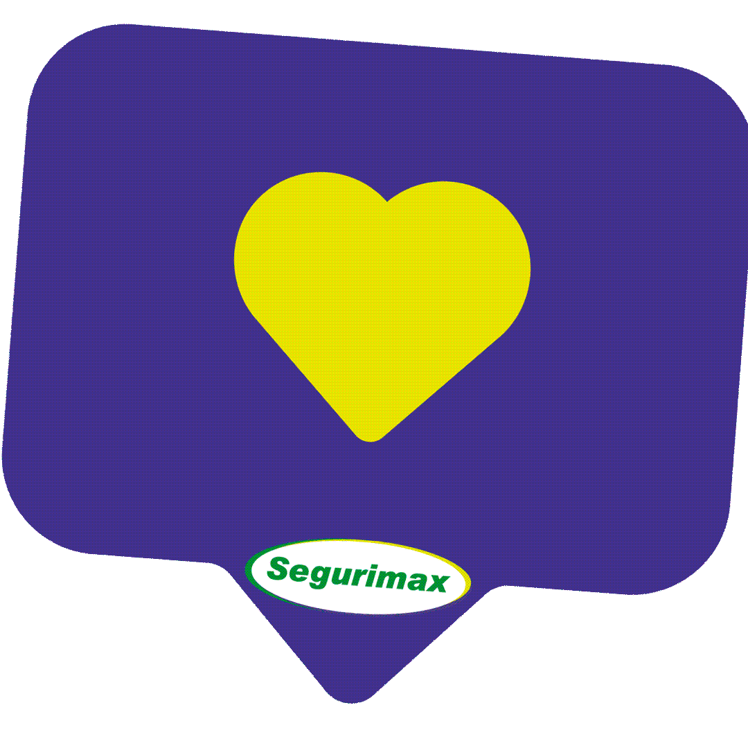 Coracao Sticker by Segurimax Brasil