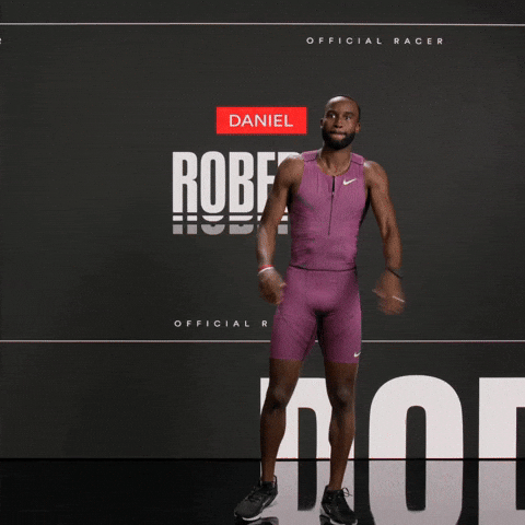 Track And Field Dancing GIF by Grand Slam Track