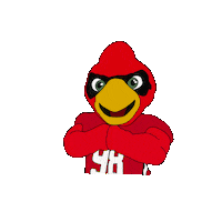 Big Red Texas Sticker by Lamar University
