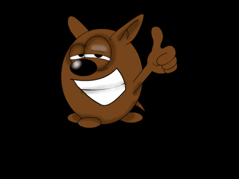 Daumen Hoch Lazydog GIF by stylemotions