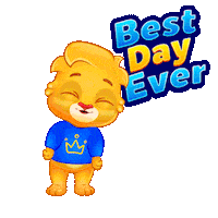 Excited Good Day Sticker by Lucas and Friends by RV AppStudios