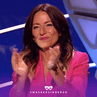 Clapping Maskedsinger GIF by The Masked Singer UK & The Masked Dancer UK