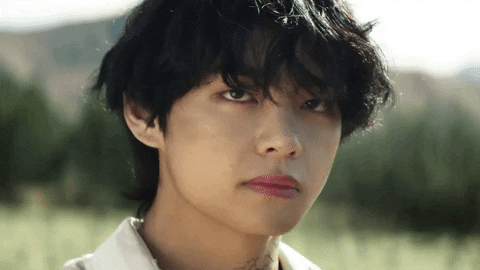 Kim Taehyung V GIF by BTS 방탄소년단