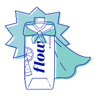 flowwater flowwater flowhydration Sticker