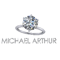 Diamond Engagement Sticker by Michael Arthur