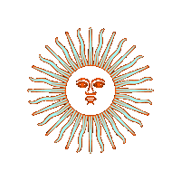 Sun Soleil Sticker by Marie Starek Joaillerie