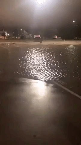 Floodwater Pools in Norman as Oklahoma Struck by Storms