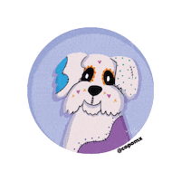 Dog Sticker by copomx