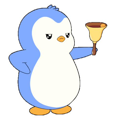 Penguin Repent Sticker by Pudgy Penguins