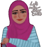 Girl Pink Sticker