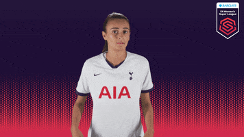 Tottenham Hotspur Shrug GIF by Barclays FAWSL