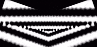 anniemuse black and white abstract mask bw GIF