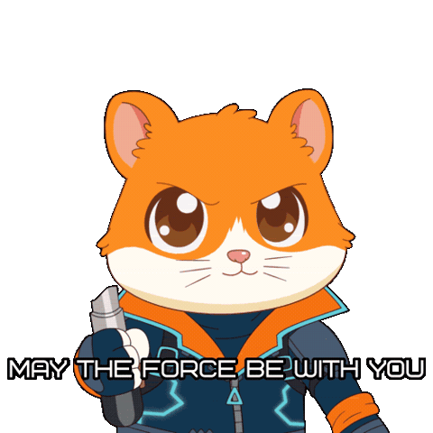 Star Wars Hamster Sticker by Hamieverse