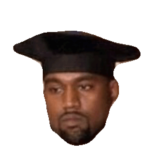 kanye west STICKER by imoji