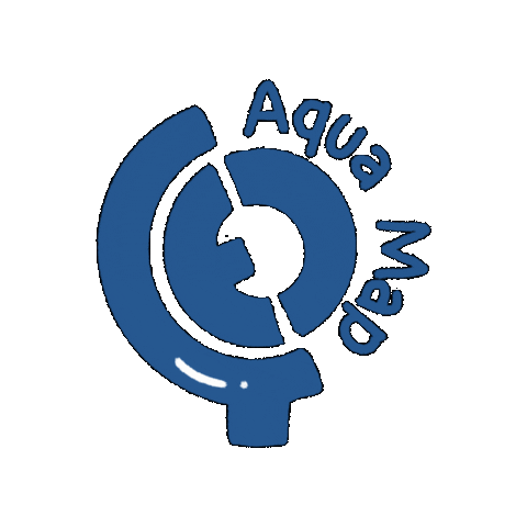 Logo App Sticker by Aqua Map