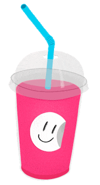 Drink Smile Sticker