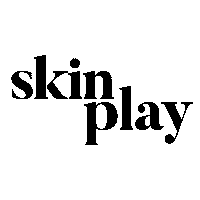 SkinPlay blue white makeup skin Sticker