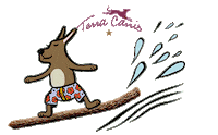 Fun Dog Sticker by Terra Canis