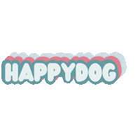 Happy Dog Sticker