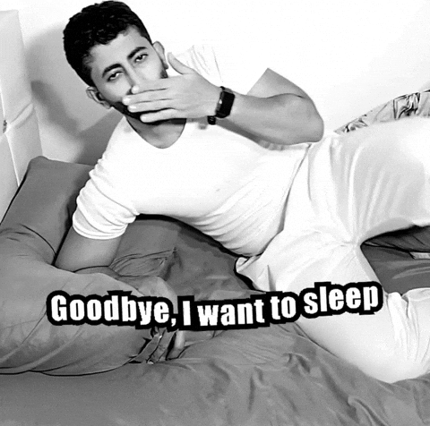 I Want To Sleep Goodbye GIF