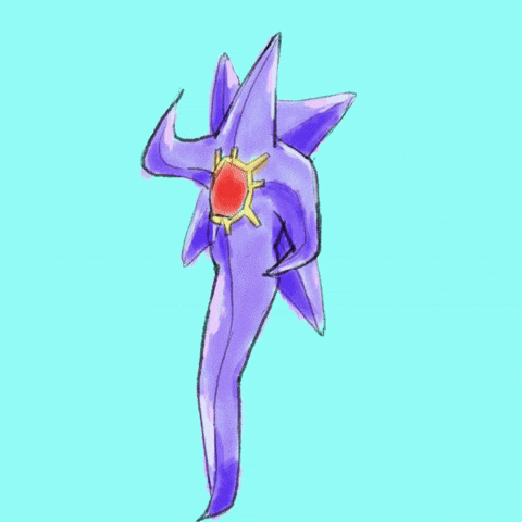 GreyRabbitu dancing star weird pokemon GIF
