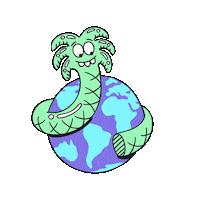 globe palm Sticker by Nike SNKRS