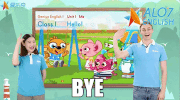 total physical response goodbye GIF by ALO7.com