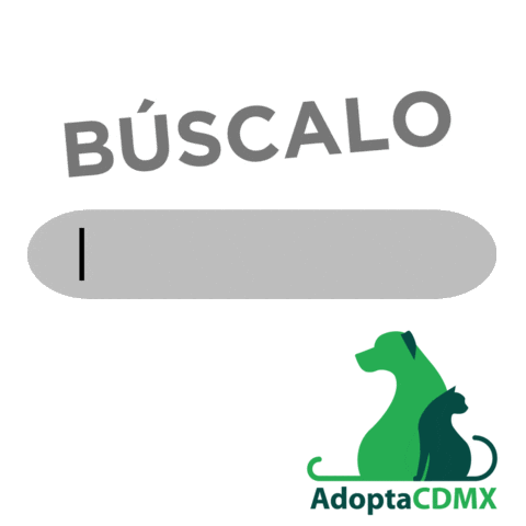 AdoptaCDMX giphyupload love cat dog Sticker