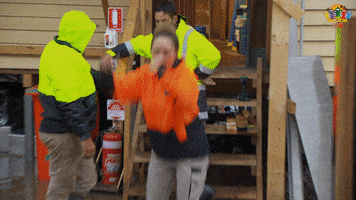 Excited Channel 9 GIF by The Block