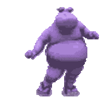 hippo STICKER