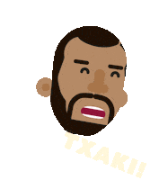 Bbb Barba Sticker by yogomotion