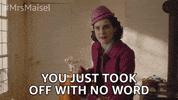Mrs Maisel GIF by The Marvelous Mrs. Maisel