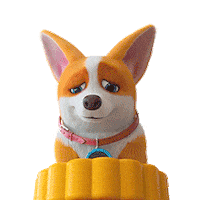 mocoaifay animation dog cartoon corgi Sticker