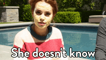 no idea idk GIF by Rosanna Pansino