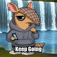 Wisdom Keep Going GIF by Chillo Dillo