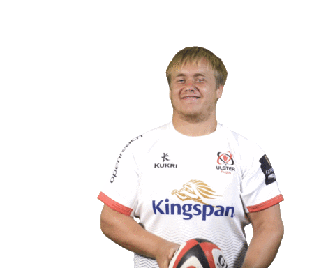 Kyle Mccall Ball Sticker by Ulster Rugby