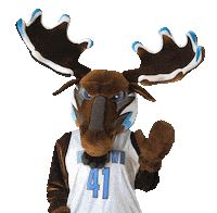 Moose Mascot Sticker by Communications Westtown