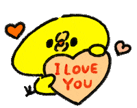 I Love You Heart Sticker