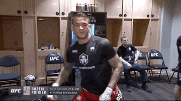 Dustin Poirier Sport GIF by UFC