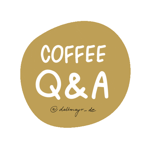 Coffee Qa Sticker by Dallmayr